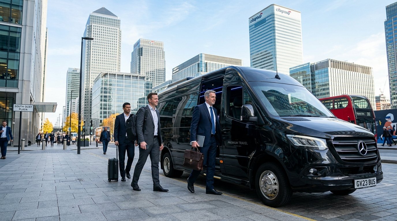 247 Minibus Hire executive service approach