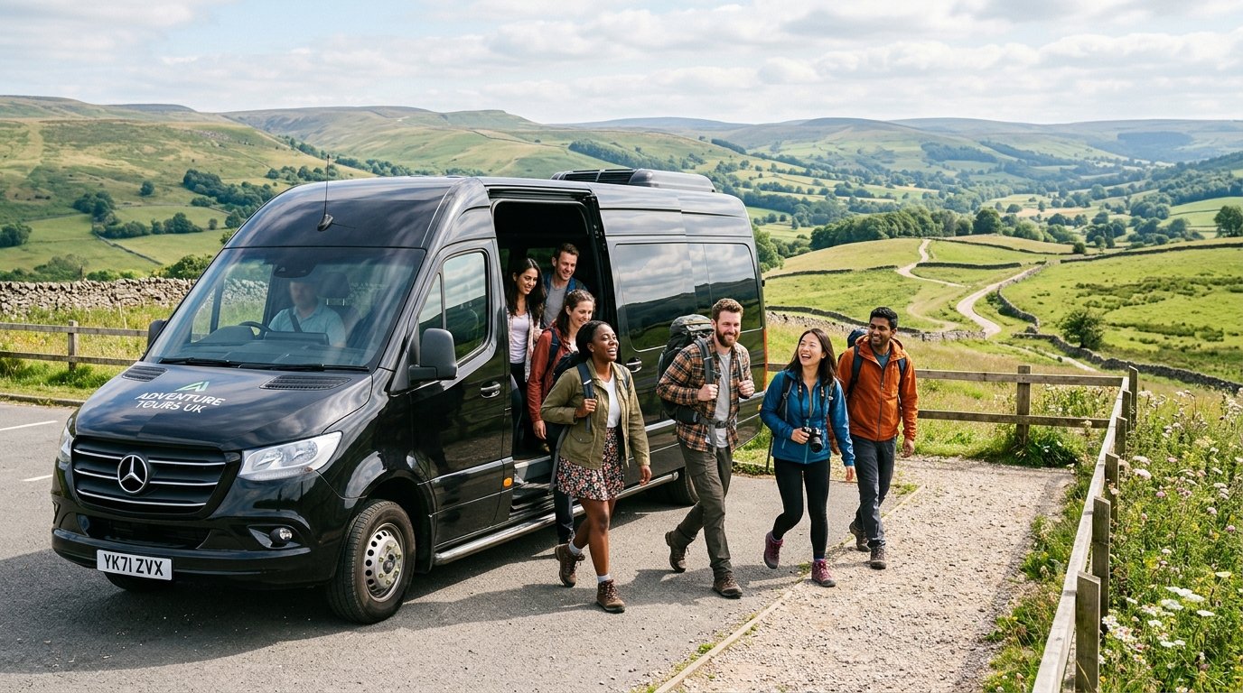 UK group minibus hire for family and friends